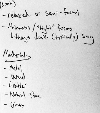 Aesthetic Features Continued